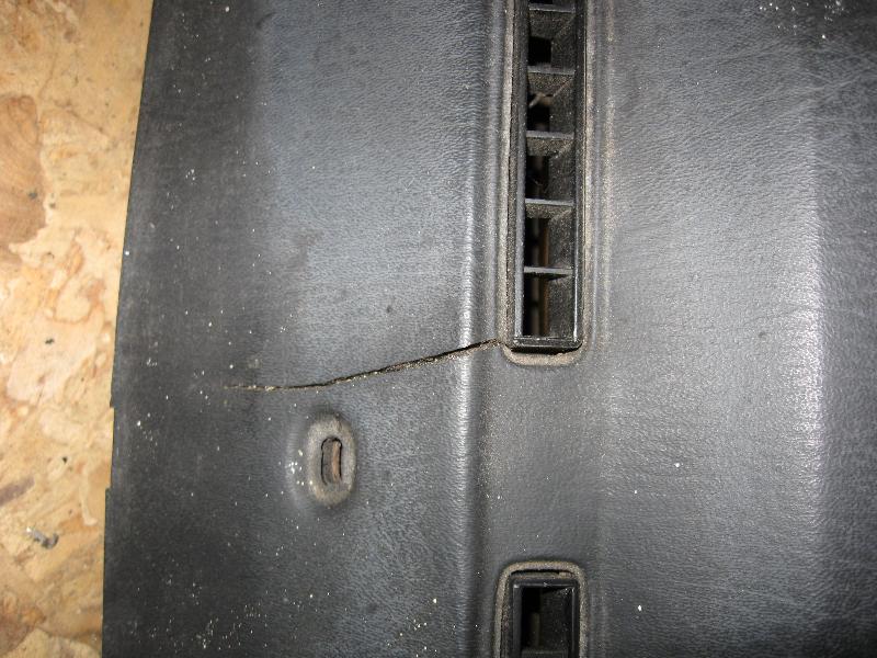 DIY Cracked Padded Dashboard Repair